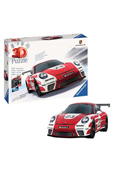 RAVENSBURGER 3D Παζλ 108 Τεμάχια Porsche GT3 Cup (11558)