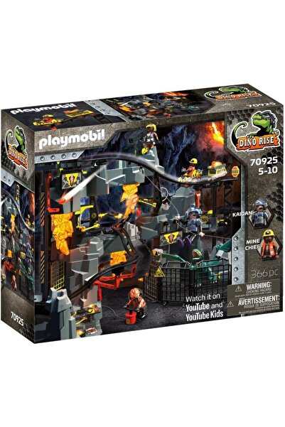 Playmobil Dinos Mine (70925) - ΣΕ 6 ΕΠΙΤΟΙΧΕΙΕΣ ΧΩΡΙΣ ΕΝΤΟΛΕΣ ΕΥΡΟΠΟΡΙΑΣ