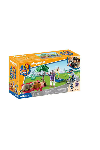 Playmobil Duck On Call Αστυνομική Επιχείρηση Σύλληψη Κλέφτη! (70918)