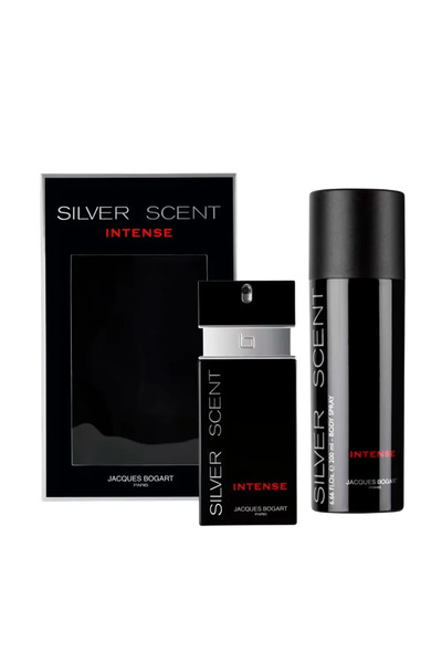 Jacques Bogart Set cadou de parfum intens Silver Scent pentru bărbați 100 ml ...