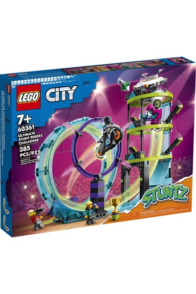 LegoPazar Lego City Provocare de cascadorii extreme 60361