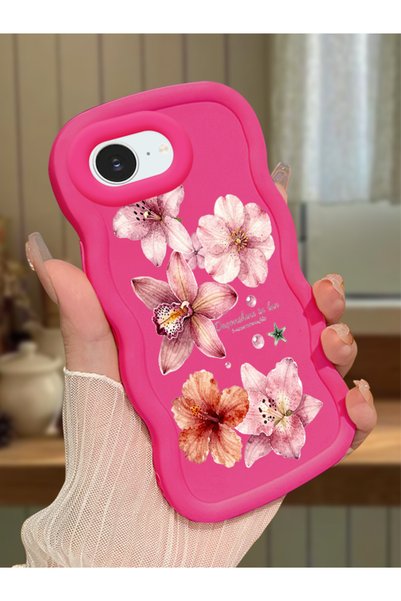 Hontinga iPhone 16E Compatible Case with Camera Protector Red Silicone Couple...