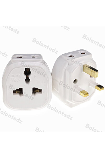 Choice Universal 3 in 1 Russia HK CN US AU EU to UK Travel Plug Adapter 13A M...