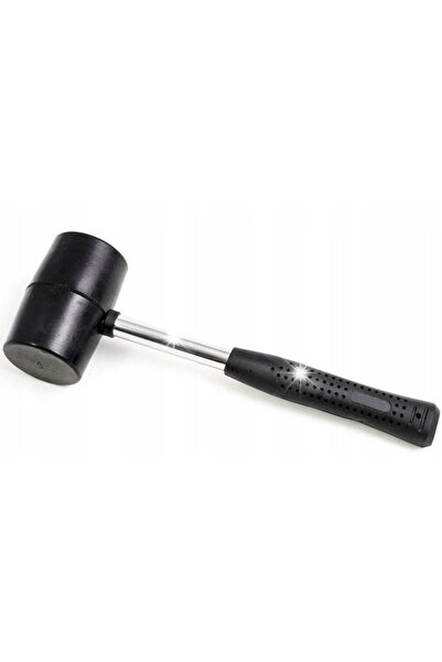 Falon Tech Ciocan de cauciuc fără fir cu mâner metalic 350g