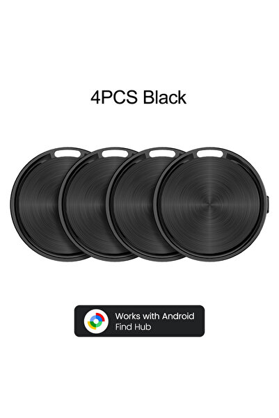 Choice4 Black-4pcs Android Anti Gps Trackers Google Find My Android Airtag Po...