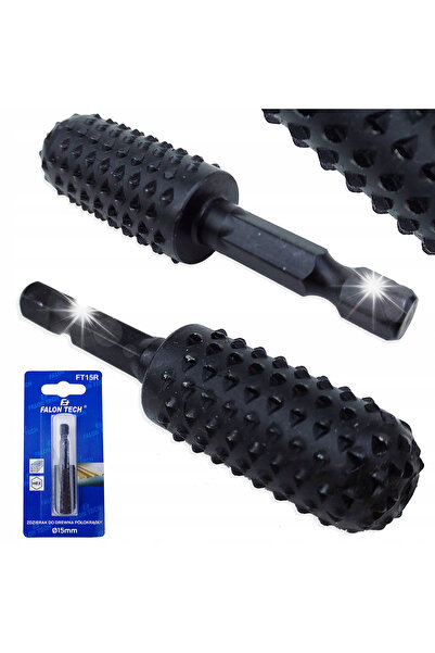 Falon Tech Zdzierak Freză Semirotundă Tarnic pentru Lemn 15mm