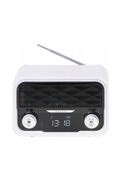 adler Radio de rețea elegant, alimentat cu baterii, Bluetooth Ad1185