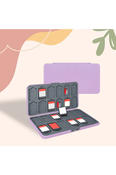 Choice5 Light purple Suitable for Switch1/2 Lite/OLED game card storage box, ...