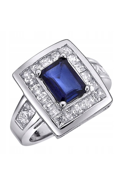 Verona Inel minunat cu safir și diamante Pbd3850 Staviori