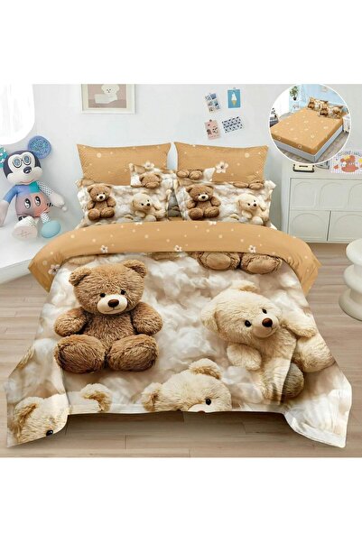 Pucioasa Fabrica Premium fine Cotton Duvet Cover Set - 5D RANGE - with Stretc...