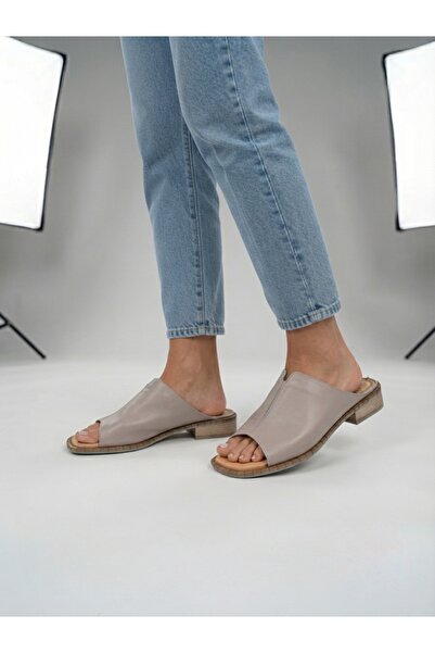 Rüya Shoes نعال نسائية من الجلد الطبيعي بكعب عالٍ