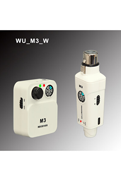 Choice1 MU M3 White Portable Wireless In-ear Monitoring System Stage Monitori...