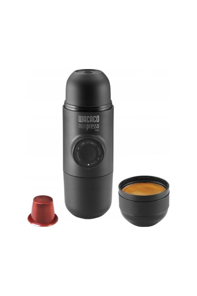 Wacaco Aparat de cafea portabil Minipresso Ns pentru călătorii, preparare man...