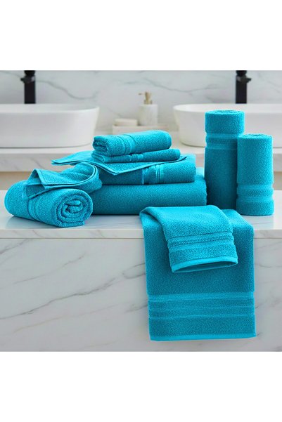 Pucioasa Fabrica Prosop Luxury Bumbac 100% - 600g/m2 - ALBASTRU