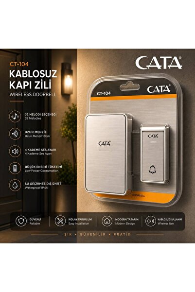 CT-104 WIRELESS DOORBELL