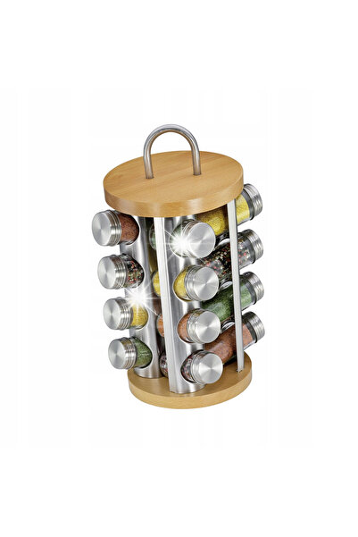 NO BRAND Suport rotativ pentru 16 condimente Kuchenprofi Mediu 20 X 35 cm Lem...