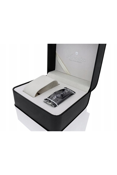 Adriatica Ceas elvețian bărbătesc A8304 elegant din oțel albastru 42mm