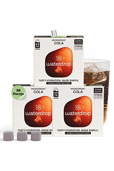 NO BRAND Cola Zero Waterdrop Microdrink, Dropsy Hidratantă Fără Zahăr 36X600Ml