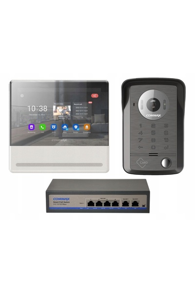 commax Kit interfon video IP Cip-70Qpt Pearl Set 3