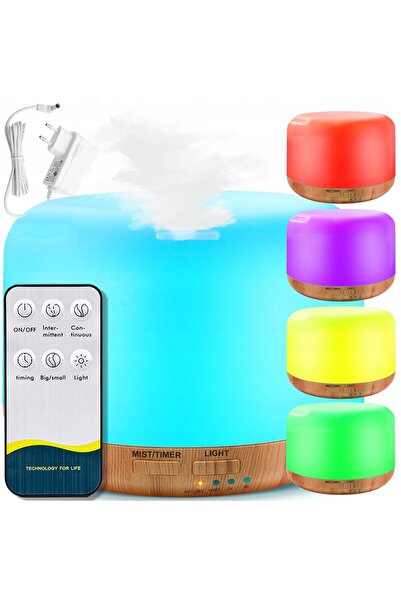 NO BRAND Umidificator cu ultrasunete Arsa go cu aromaterapie și iluminare de ...