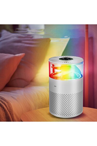 NO BRAND Purificator de aer + Ionizator + Wi-Fi + Lampă UV + Filtru HEPA + La...