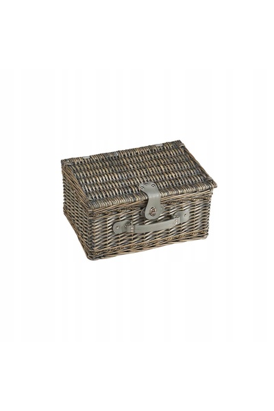 NO BRAND Coș de picnic pentru 2 persoane 40x28x20 cm