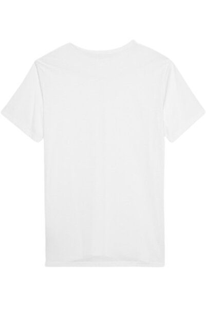NO BRAND Tricou bărbătesc Wf 4F M1282 Ss24 Alb XXL