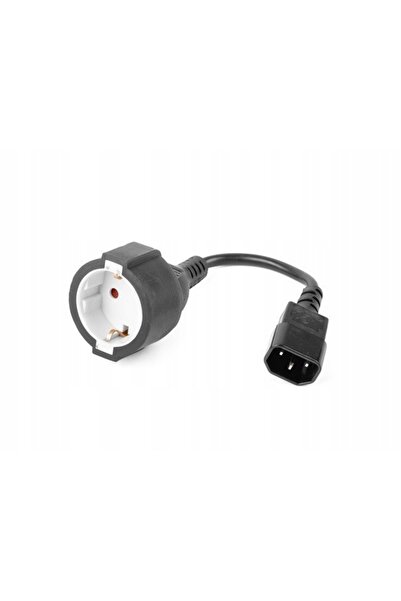 Gembird Adaptor de alimentare pc-sfc14m-01 IEC320 C14/ SCHUKO (F) 15cm x4