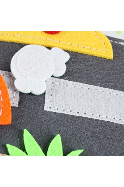 NO BRAND Busy Board Montessori, Carte de activități senzoriale, Jucărie educa...