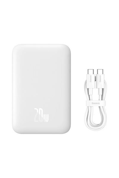 Baseus Baterie externă Magsafe Magnetică Wireless Mini 6000mAh 20W USB-C