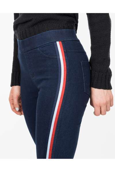 NO BRAND Pantaloni Femei Blugi Denim Jeggings Colanți Skinny Sport 9755 L