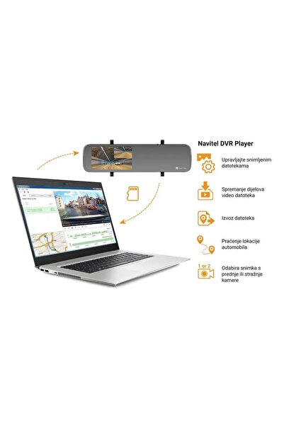 NO BRAND Navitel Mr450 Cameră auto GPS în oglindă