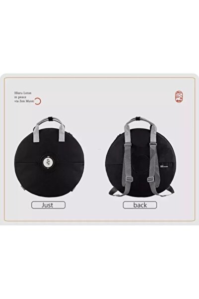 NO BRAND Hluru Ta14-14-Navyblue Handpan 14 inch Tank Drum Set Husă Albastră