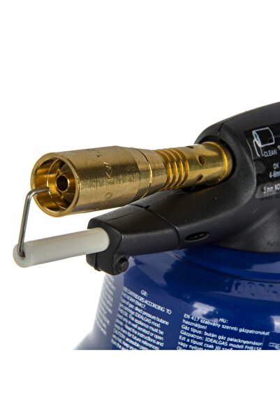 NO BRAND Arzător cu gaz pentru lipit cu aprindere piezoelectrică, 4 cartușe