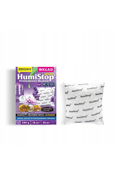 NO BRAND Cartuș Original Humistop Aromă Lavandă pentru Absorbant de Umiditate...