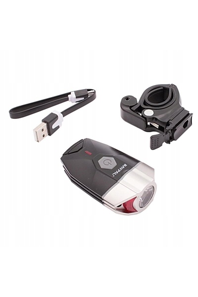 NO BRAND Lampă frontală de bicicletă Cree USB 300Lm