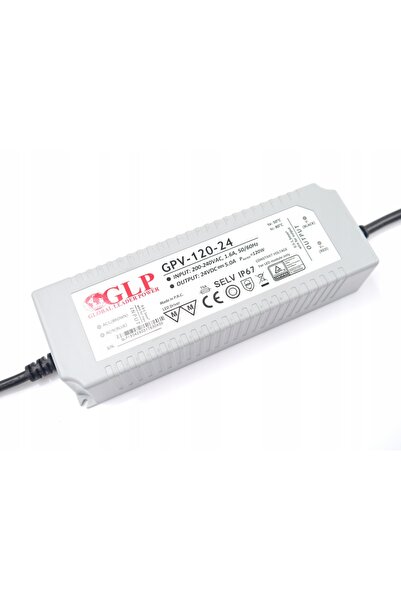 NO BRAND Sursă de alimentare pentru LED Glp Gpv-120-24 24V 5A 120W Impermeabi...