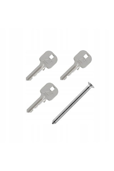 NO BRAND G50/40 Inserție de buton din alamă Yeti Lob Assa Abloy