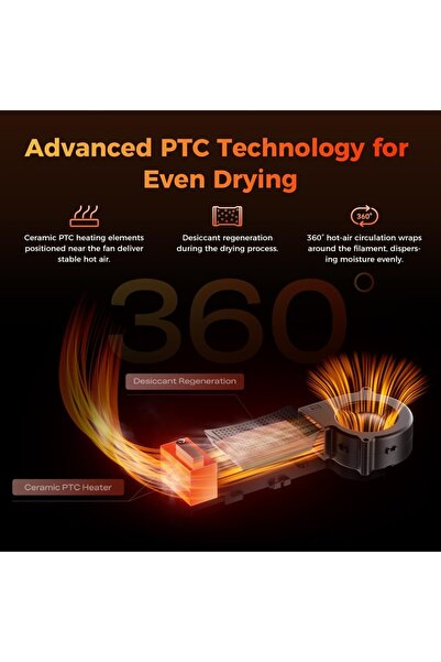 Creality SpacePi X4 Filament Dryer