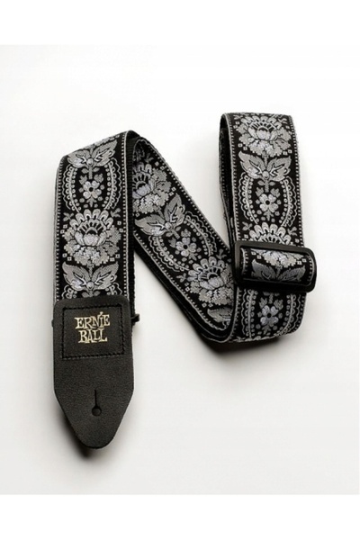 NO BRAND Curea de chitară Ernie Ball Silver Orleans Jacquard