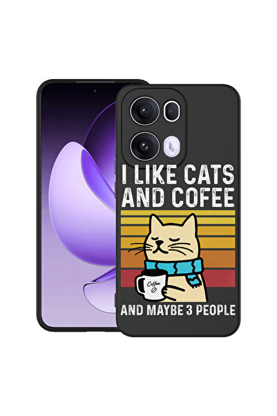 bestcase ®   Husă TPU Ultra Subțire Pentru OPPO A6 / A6x / A6s, Pisici și Caf...