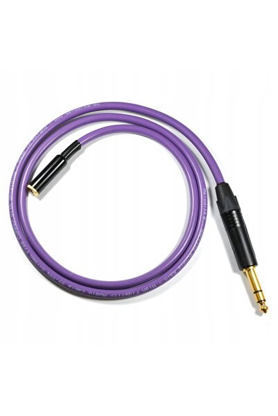 NO BRAND Cablu prelungitor adaptor Jack stereo de 3.5mm la 6.3mm Melodika Mdp...