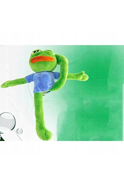NO BRAND Jucărie de pluș Broască Tristă 45cm, Memă Broasca Pepe, amuzantă