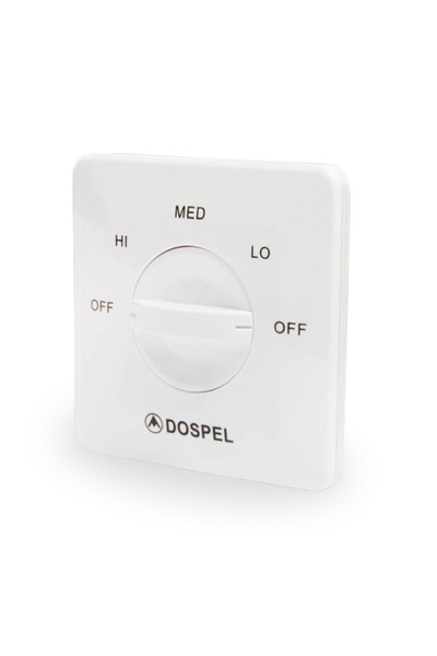 NO BRAND Regulator întrerupător Dospel 007-4350 cu 3 viteze 230V 2A Ip40 (Sub...