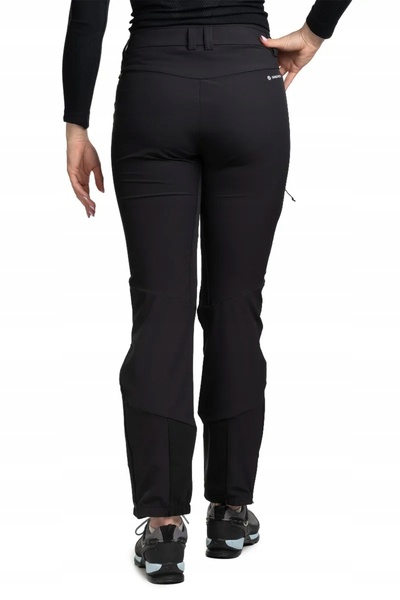 Salewa Pantaloni de trekking pentru femei Agner Orval 3 Dst W, negri, 38_M