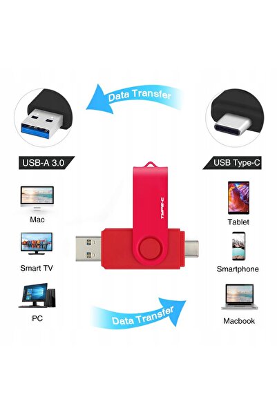 NO BRAND Stick USB-C 2TB (2000GB) USB 3.0