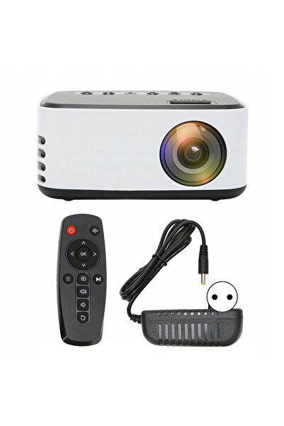 NO BRAND Proiector Portabil Mini LED Full HD 1920x1080 14-100 Inchi