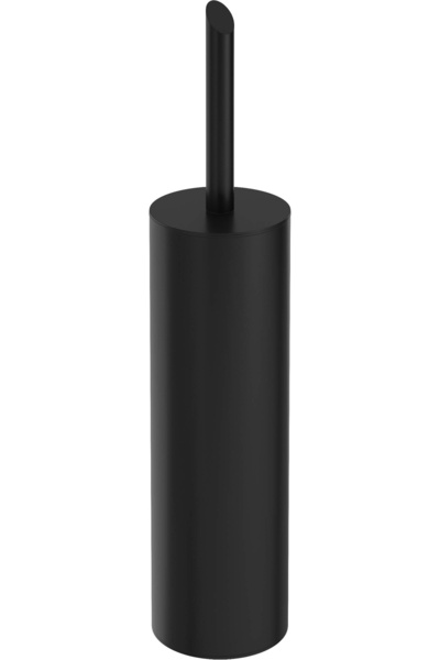 NO BRAND Silia Brush WC cu recipient, de sine stătător, Nero Deante Adi N712