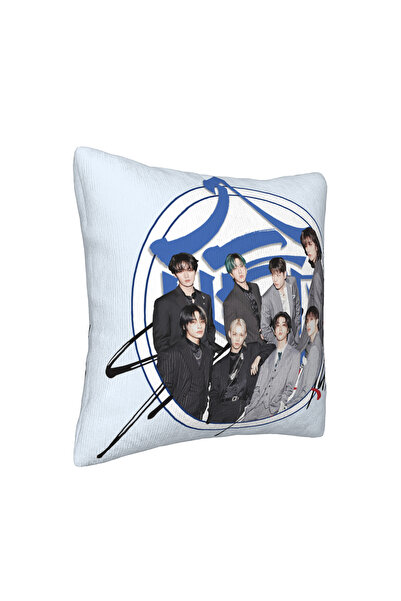 NO BRAND Față de pernă K-Pop Stray Kids, frumoasă, cu imprimare pe ambele păr...