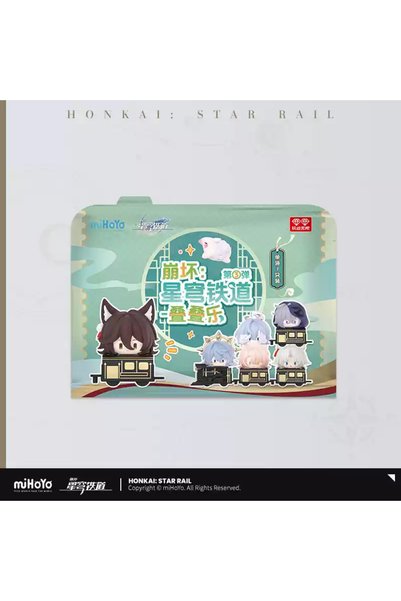Choice 1pcs random New Genuine Mihoyo V3 Honkai Star Rail Stackable Figures T...